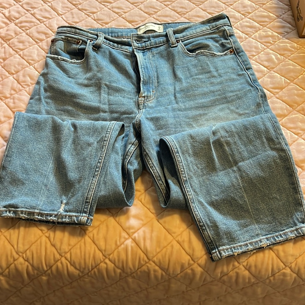 Abercrombie & Fitch Light Blue Women's Jeans